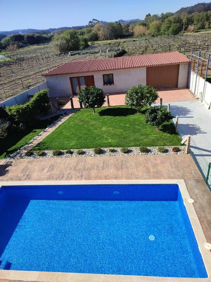 Villa Casa Acogedora Mar De Albarino Con Piscina Cambados Esterno foto